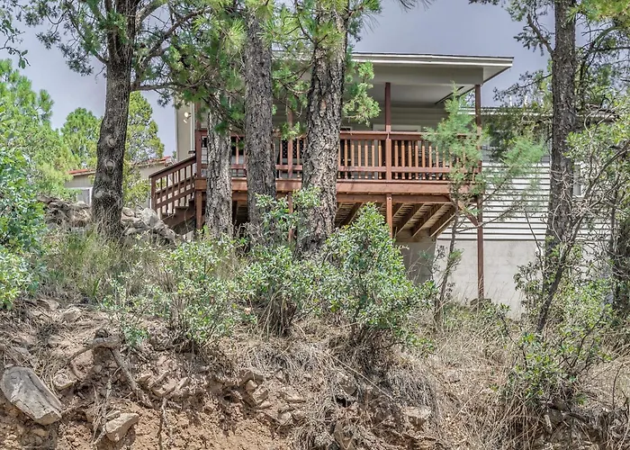 Hillside Haven W/ Deck < 2 Miles To Dwtn Ruidoso!
