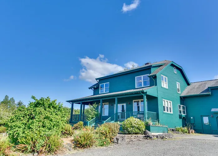 Rainier Home On 20 Acres W/ Blueberry Farm!