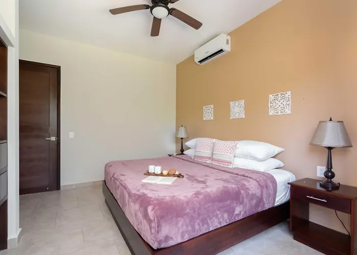 Tulum Stunning Villa For 10-Cabana-Private Pool-Parking