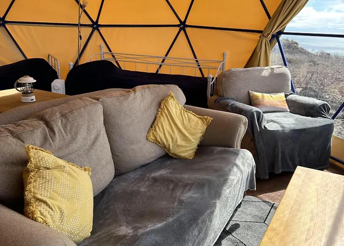 Geodesic Dome With Sea Views