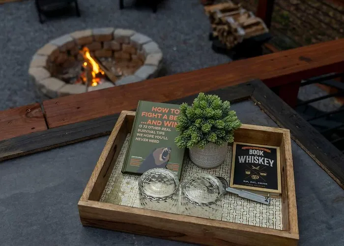 New Cabin In Mtn Community Hot Tub Fire Pit