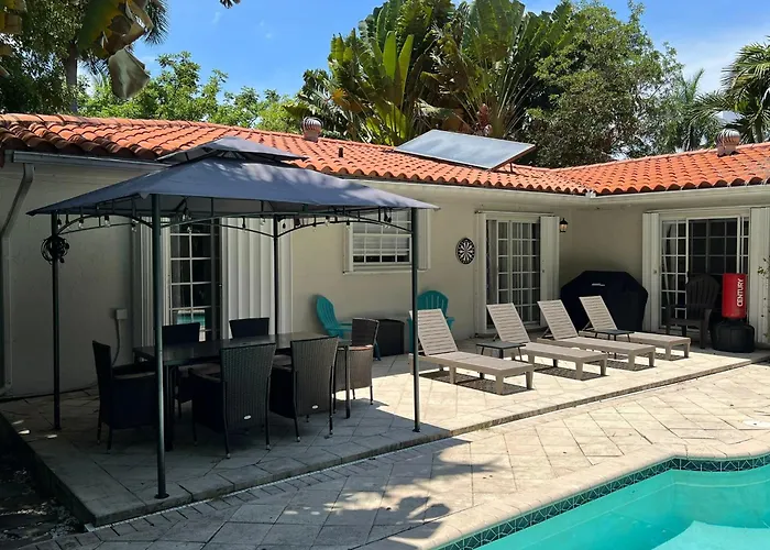 Hidden Miami Gem W Pool Bbq & Minutes To Beach Miami Beach