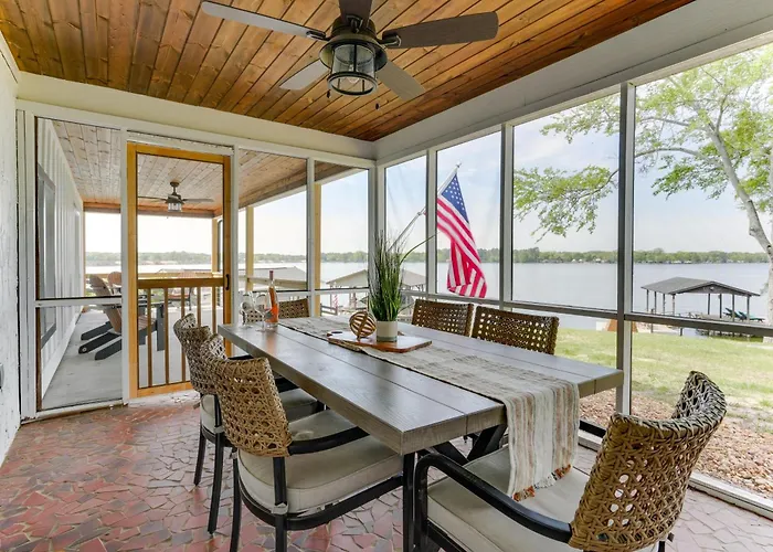 'Sunset Paradise' On Weiss Lake W/ Private Dock!