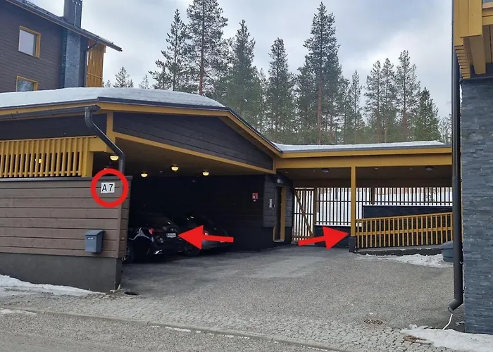Levi Tunturinlaita A4, Ski-In Ski-Out 3Xbedroom