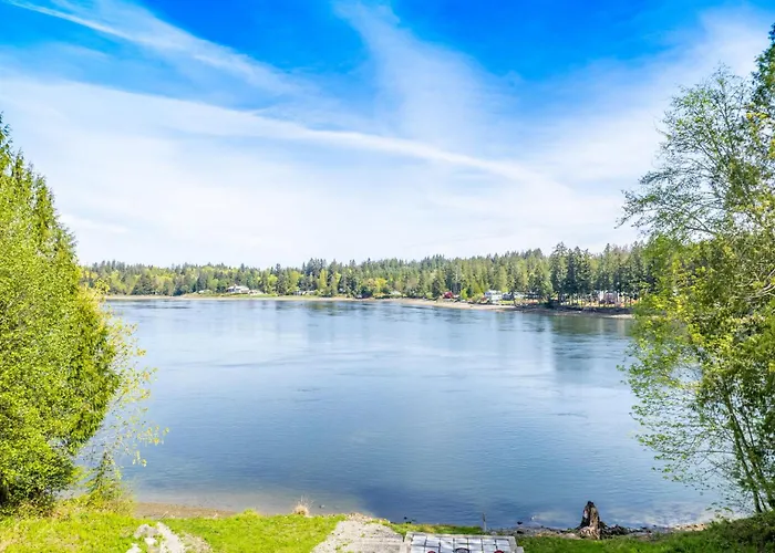 Shelton Waterfront, Fire Pit, Hot Tub, Game, Beach