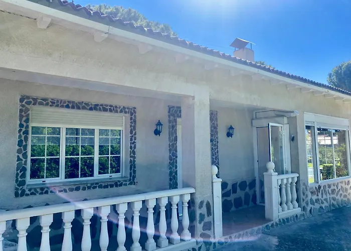 Chalet con piscina El Refugio de Venecia