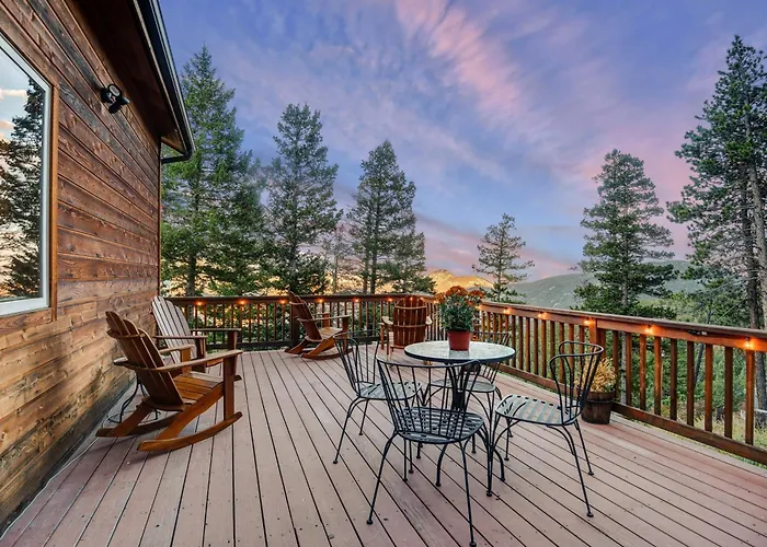 Epic Views! Luxury Cabin - Hottub, Bbq - Close To Ski, Trails, Red Rocks