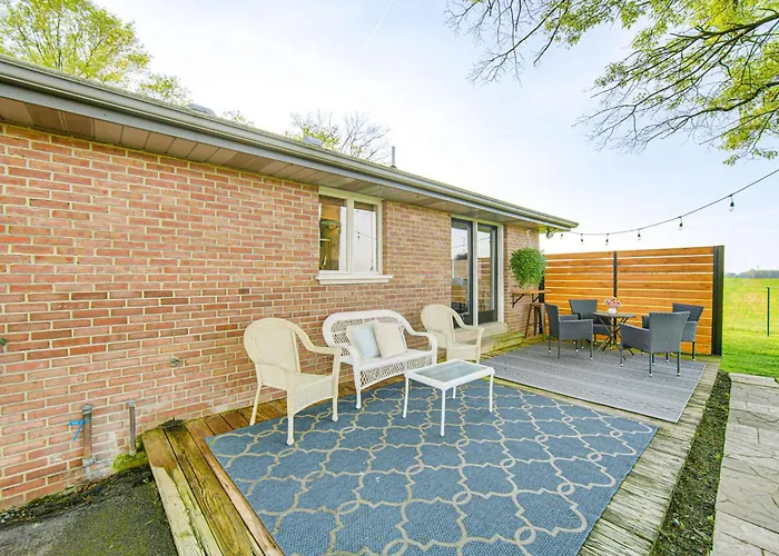 3 Mi To Dutch Wonderland: Serene Home W/ Deck