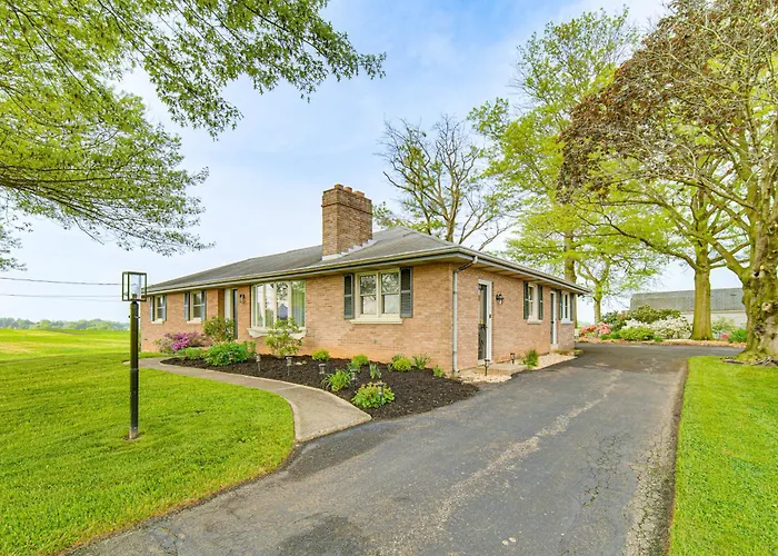 3 Mi To Dutch Wonderland: Serene Home W/ Deck