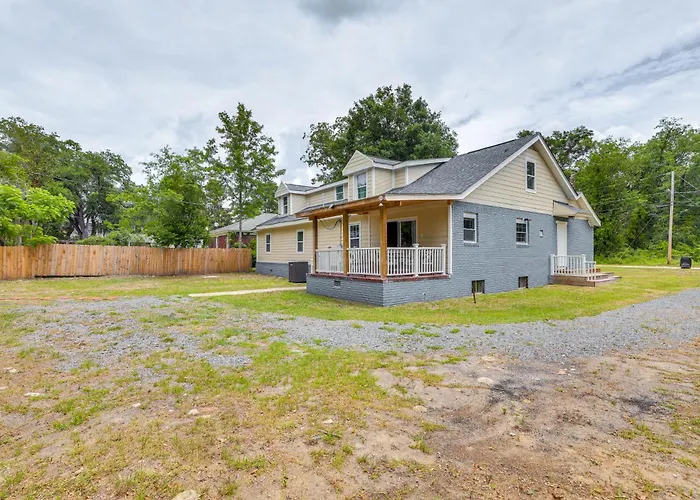 Walterboro House W/ Office Near Wildlife Center