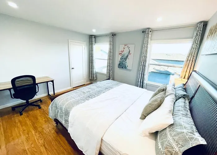 804- Sanmateo Comfortable 2Br Home Wifi And Free Parking
