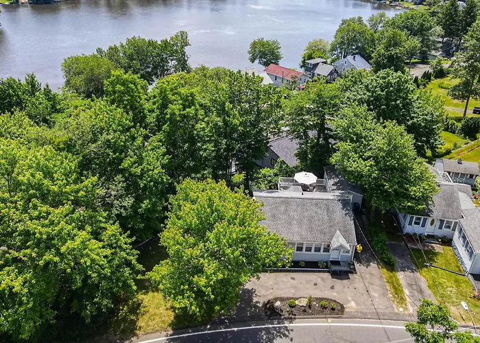 Modern Terryville Cottage W/ Deck & Lake View!