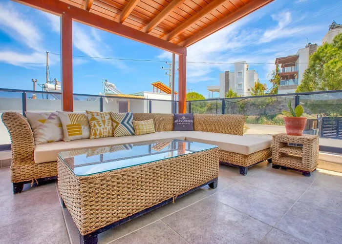 Bodrum Turkbuku Luxury Seaview Dublex Wpool & Terrace Villa