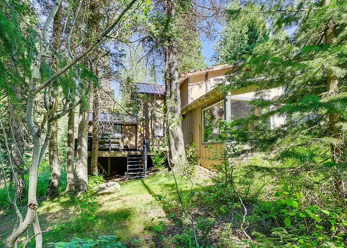 Solitude Mountain Cabin: Creek-Side View & Hot Tub