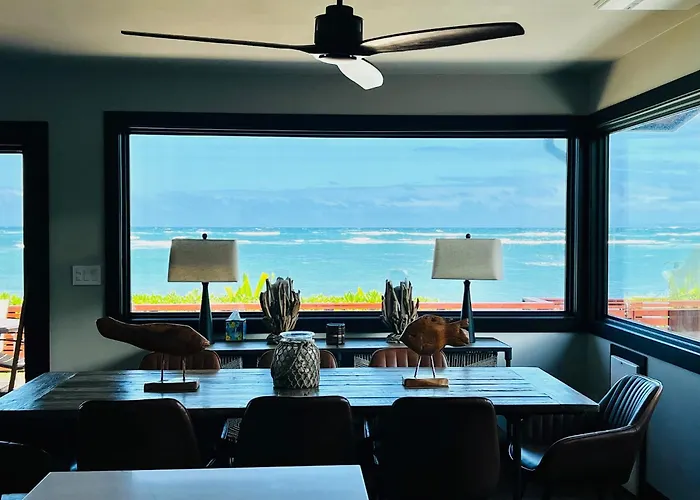 Sunrise At Laie Private Beachfront Luxury Home With Ac