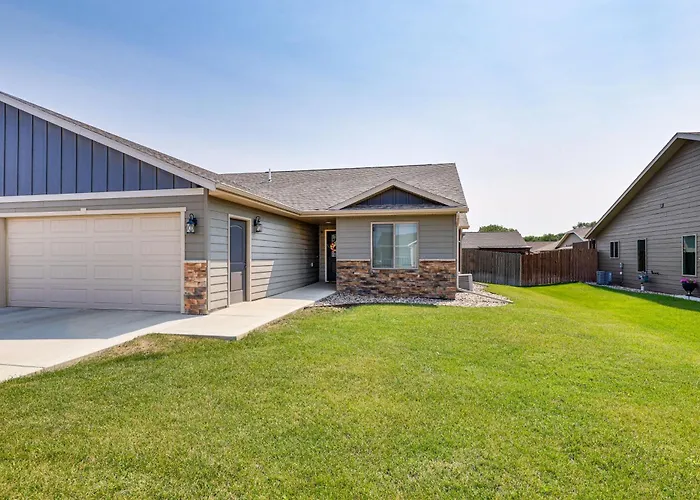 Modern Rapid City Duplex W/ Yard: 5 Mi To Downtown