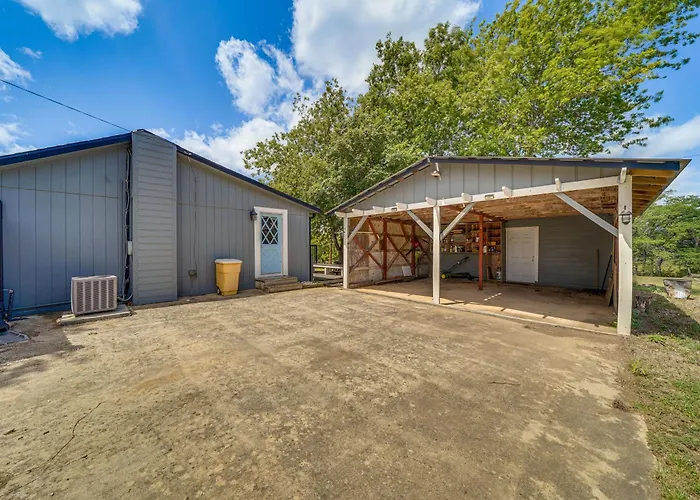 On-Site River Access: Medina Vacation Rental