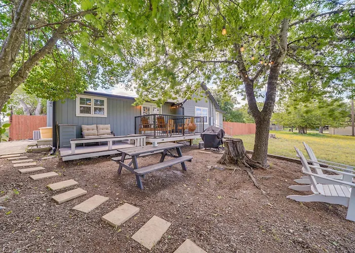 On-Site River Access: Medina Vacation Rental