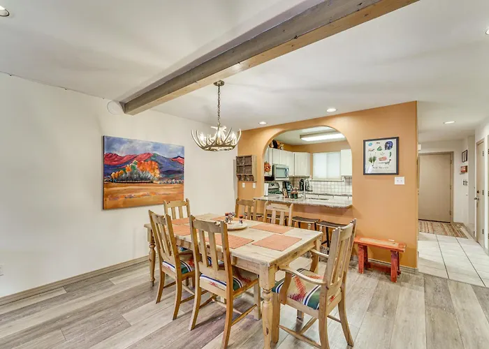 Half Mi To Angel Fire Resort: Townhome W/ Grill!
