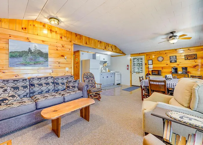 Inlet Lakefront Home: Private Dock & Beach Access!