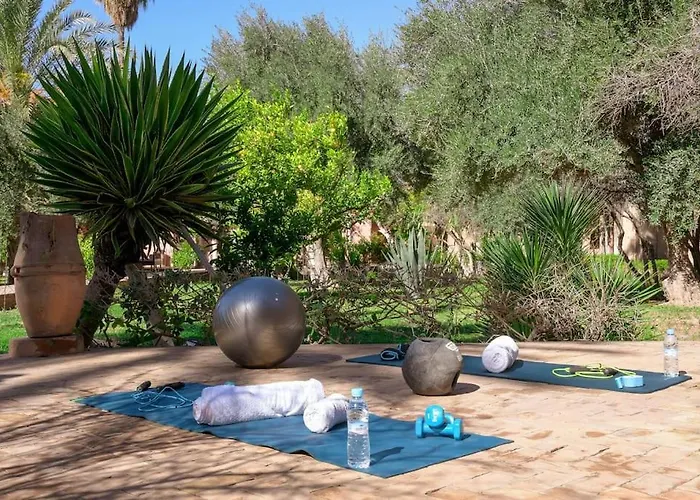 Villa Riad luxe centre marrakech majorelle Rue Yves st laurent