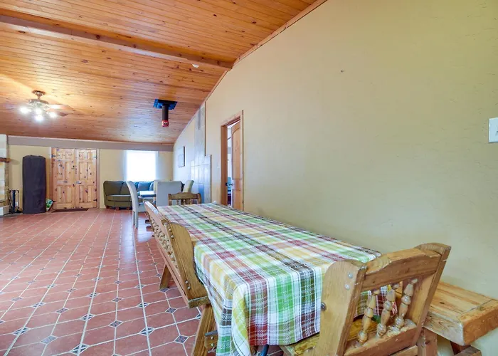 Secluded Texas Hill Country Vacation Rental - Deck