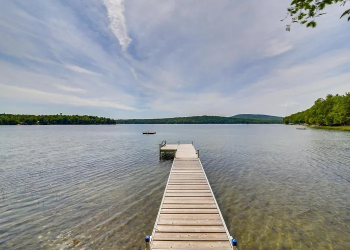 Beautiful Embden Pond Cabin W/ Dock & Kayaks!