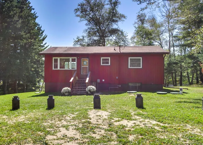Bigfork Cabin On Long Lake By Trails & Restaurant!