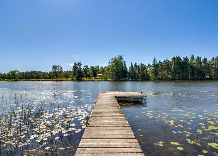 Bigfork Cabin On Long Lake By Trails & Restaurant!