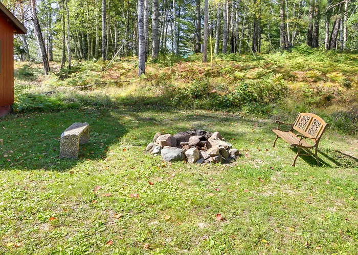 Bigfork Cabin On Long Lake By Trails & Restaurant!