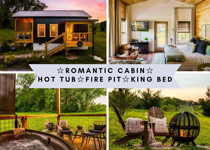 Romantic Cabin - The Woodland Nook