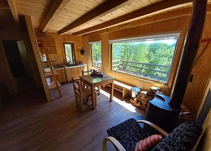 Cabana Conguillio Chercan Con Refrigerador