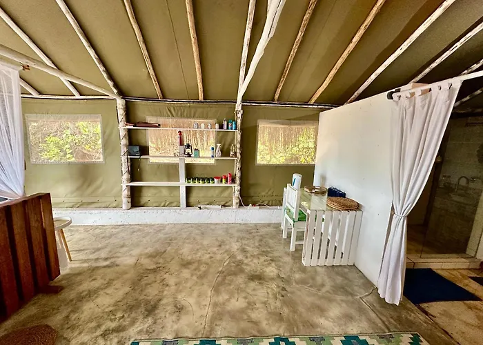 Baleia Azul Beachfront Tent 7