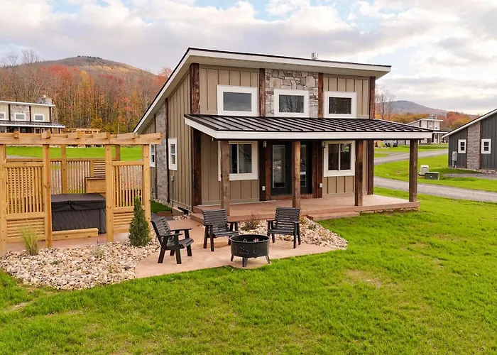 Valley View Resort Cabin #2, 1-Bed, Modern-Luxury With Hot Tub In Canaan Valley, Wv