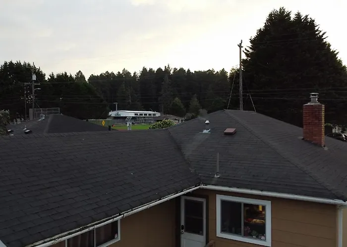 The Redwood Skywalk Retreat At Sequoia Park Zoo Projector Billiards Foosball Darts Firepit
