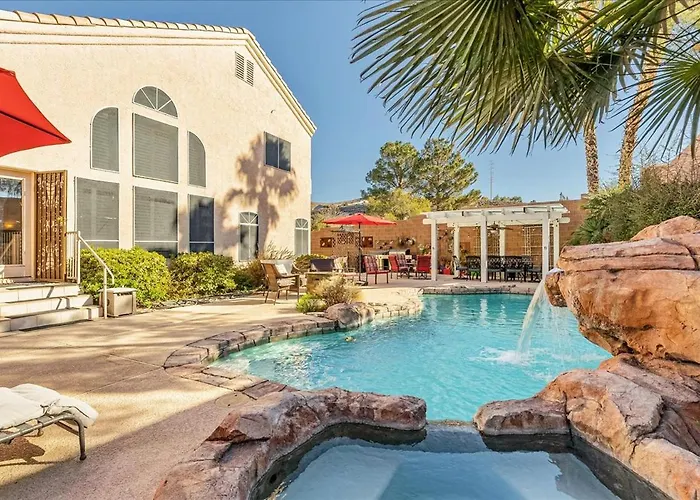 Henderson Hacienda, 5Br Free Heated Pool-Spa, 15 Min To Strip