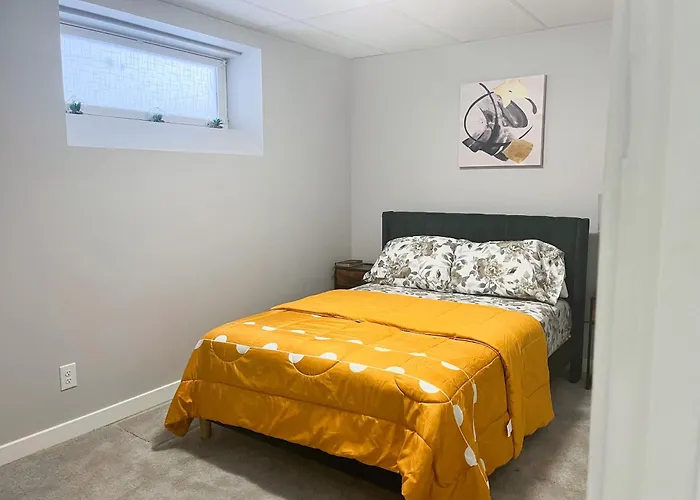 Modern Basement Suite With Comforts