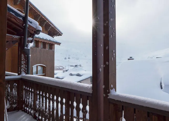 Chalet Triplex A Val Thorens - 10 Pers, Cheminee, A 50M Des Pistes - Fr-1-637-83