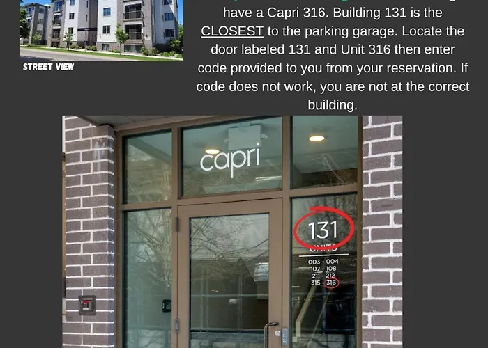 Downtown Traverse City Capri Condo 316
