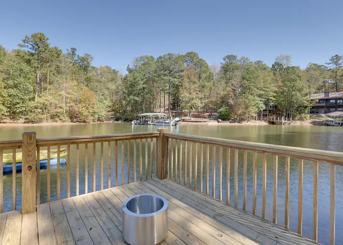 Lakefront Lineville Retreat W/ Private Dock!