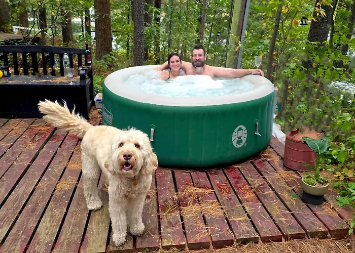 Stabbin Cabin #2 On Grant Island - Hot Tub, Boat, Pet Friendly