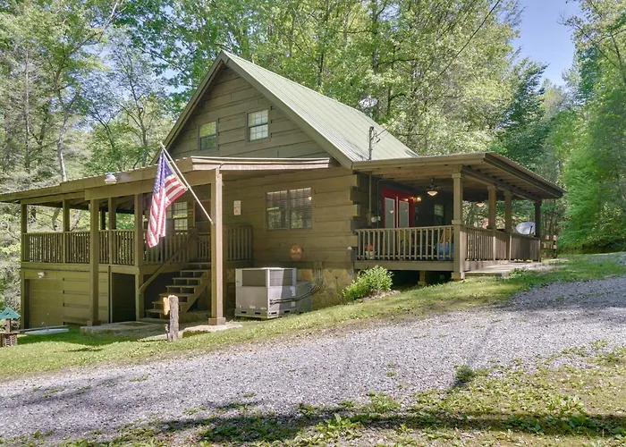 Large Mountain Creek! Cabin In Tellico Plains