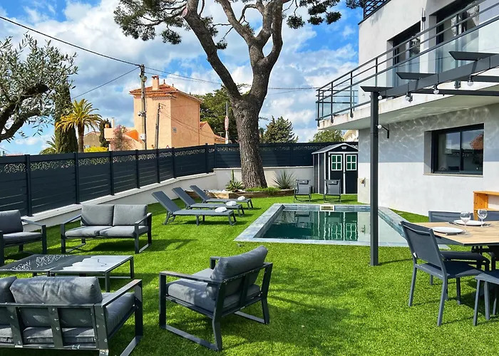 Le Grand Pin villa Climatisée, Piscine, Rooftop