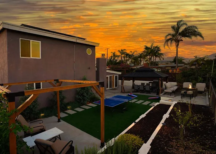Chic Retreat Ping Pong, Bonfires And Patio Leisure