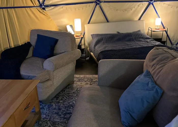 Geodesic Dome With Sea Views