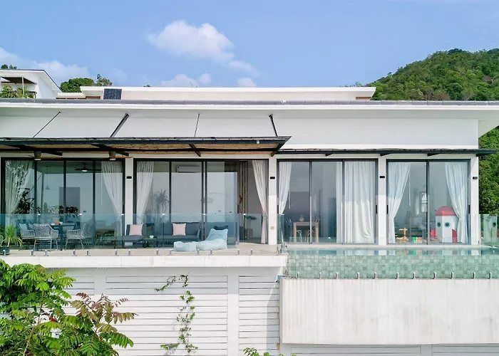 Panoramic Sea View Villa 3Br Paradise In Haad Yao