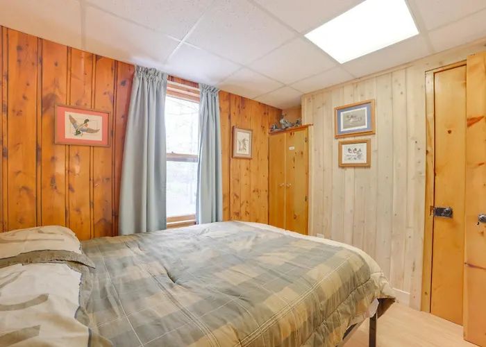 Cozy Onaway Vacation Rental W/ Deck & Fire Pit!