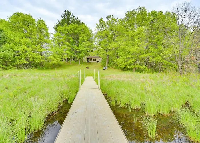 Secluded Lakefront Gem On 300 Acres In Webster