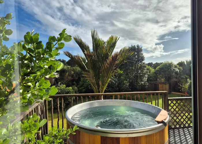 Nikauscapes - Hot Tub In Punakaiki Village