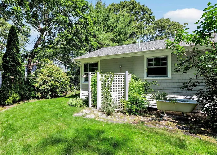 1-Story Home, Half Mile From Beach, Patio, Grill - Wooded Setting, Spacious Driveway, Garden Views, Walk To Shore, Perfect Cape Cod Getaway For Families Or Groups, 24 Hour Hospitality